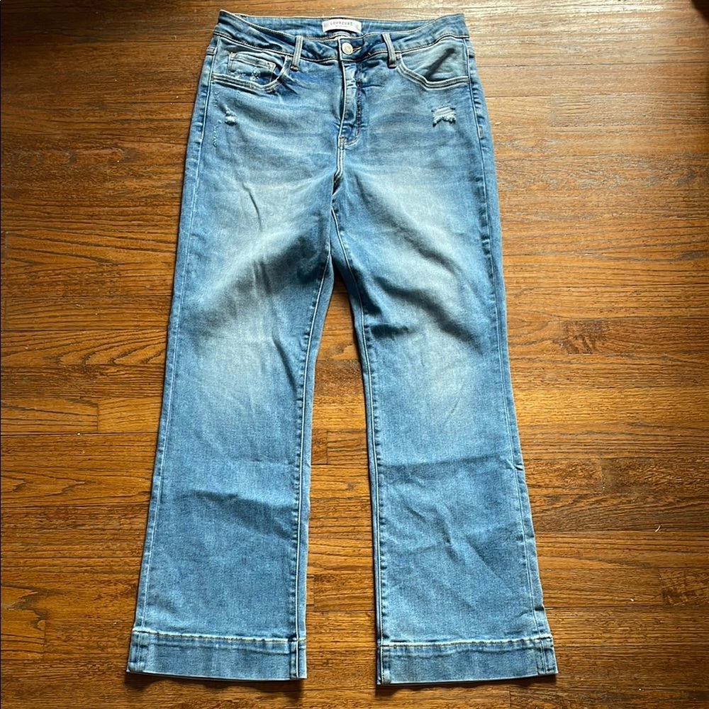 Lovervet by Vervet Light Wash Wide Leg Jeans